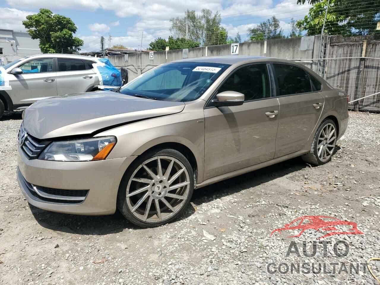 VOLKSWAGEN PASSAT 2015 - 1VWAT7A34FC009141