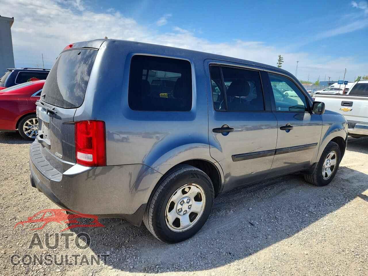 HONDA PILOT 2013 - 5FNYF4H26DB037026