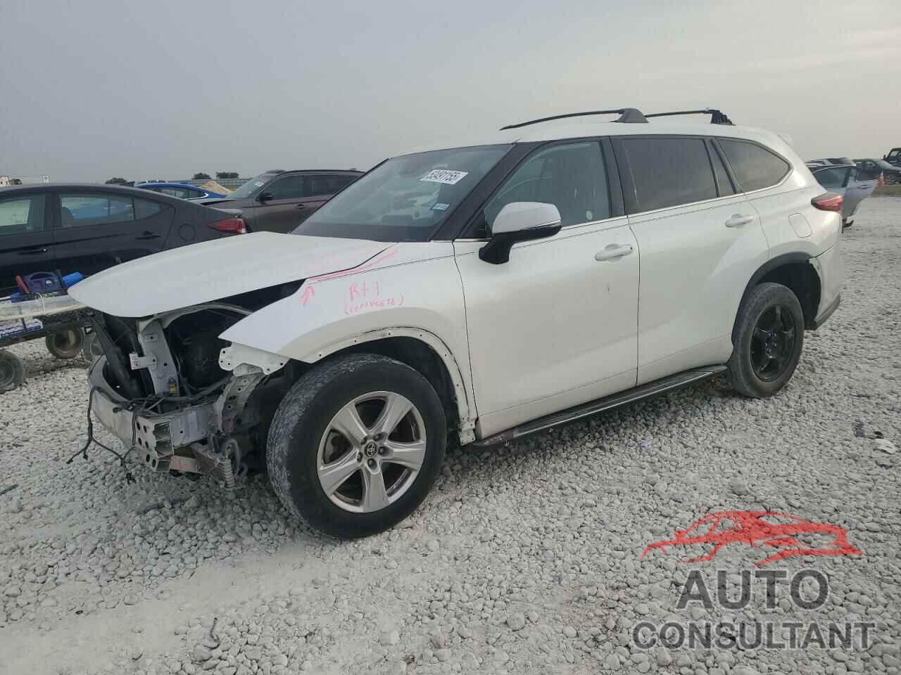 TOYOTA HIGHLANDER 2020 - 5TDZZRAHXLS027648