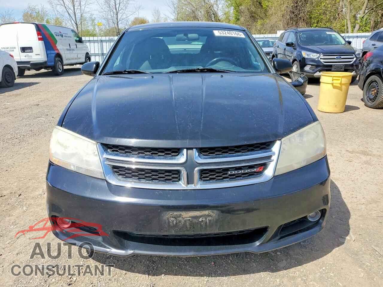DODGE AVENGER 2012 - 1C3CDZCB0CN310910