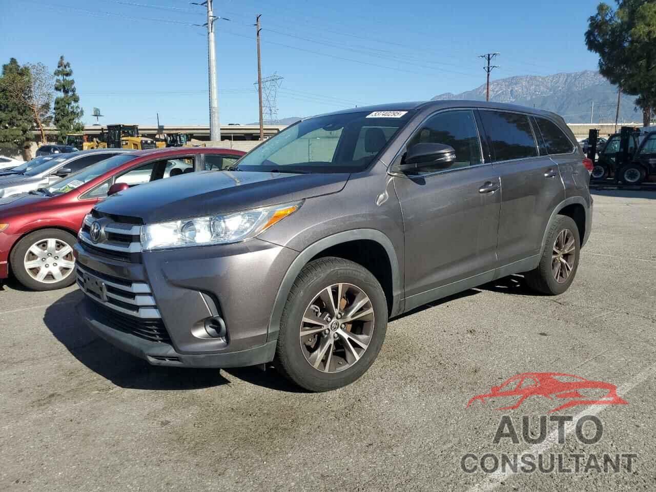 TOYOTA HIGHLANDER 2019 - 5TDZARFH8KS061246