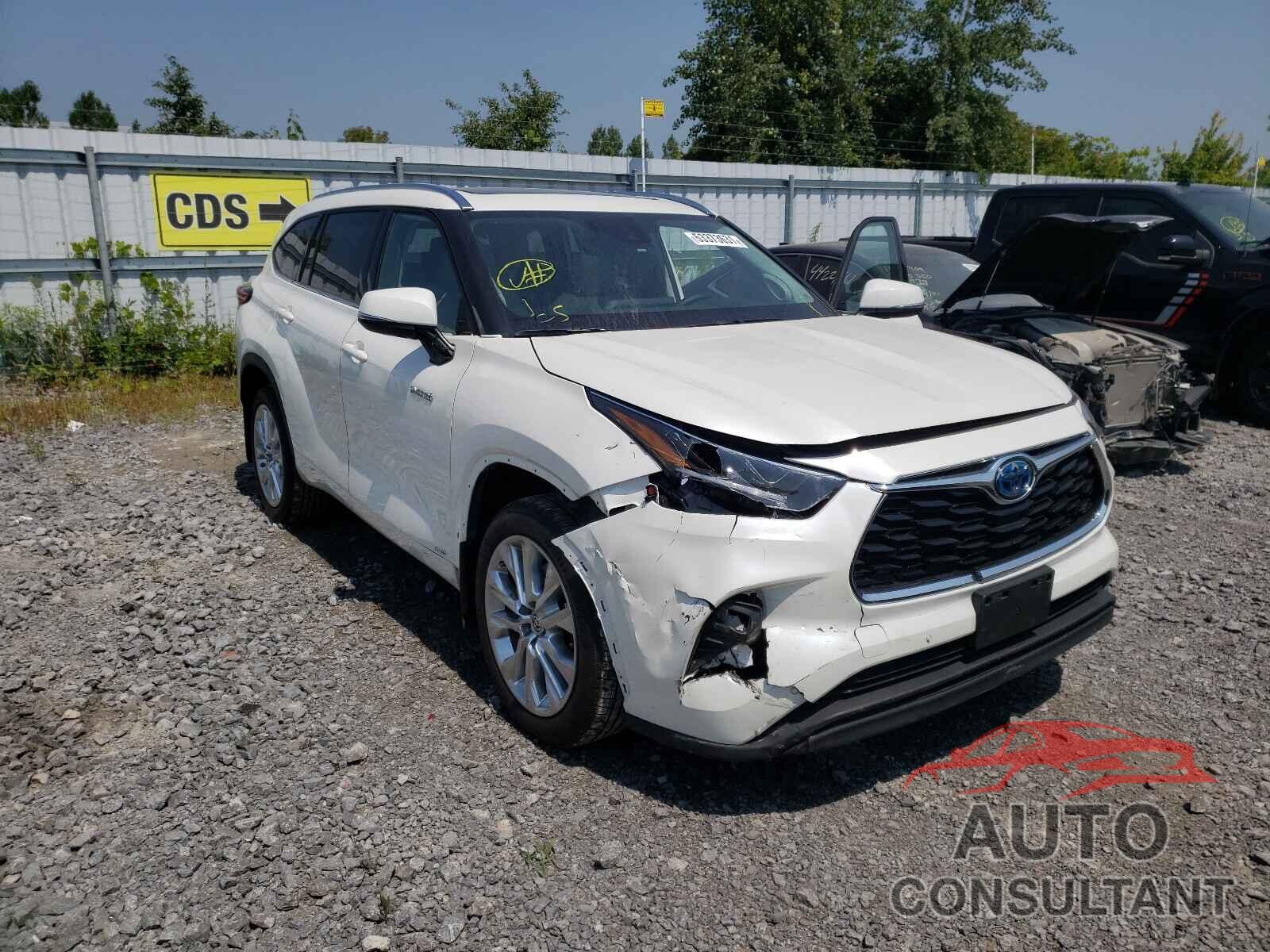 TOYOTA HIGHLANDER 2021 - 5TDDBRCH8MS032344