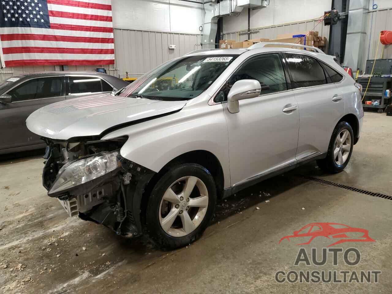 LEXUS RX350 2010 - 2T2BK1BA4AC028708