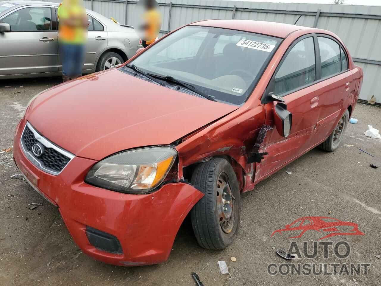 KIA RIO 2010 - KNADH4A39A6677859