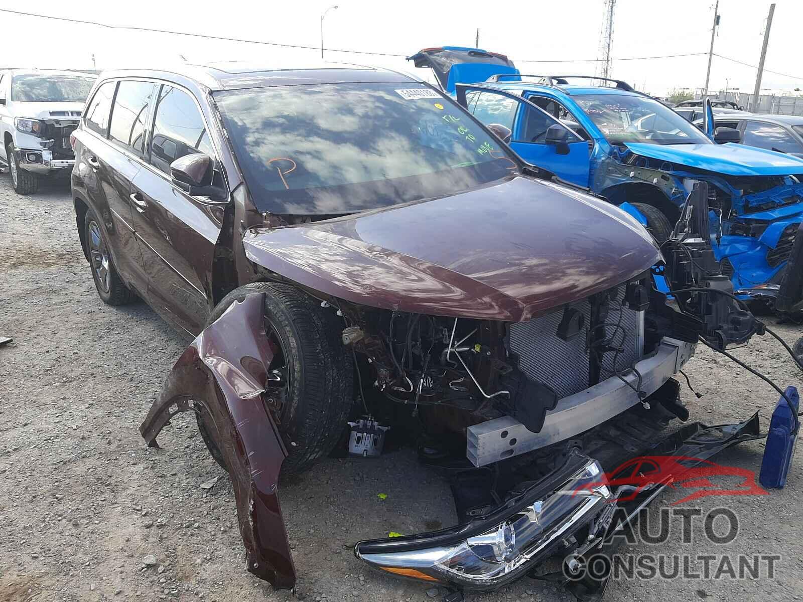 TOYOTA HIGHLANDER 2019 - 5TDDZRFHXKS712136