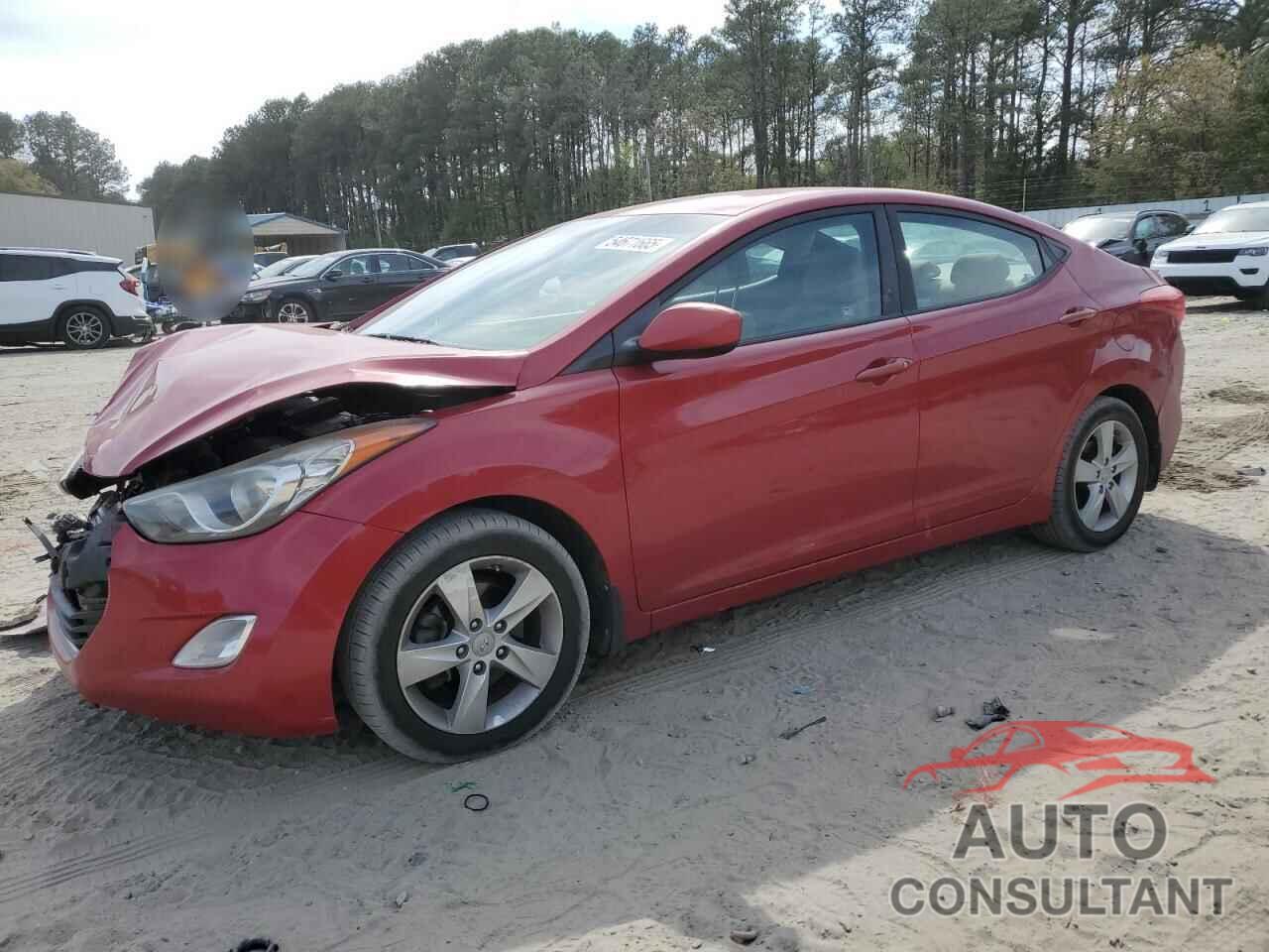 HYUNDAI ELANTRA 2013 - KMHDH4AE7DU971535