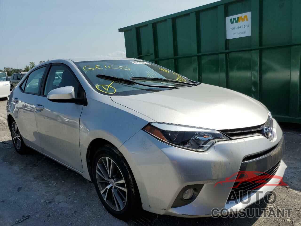 TOYOTA COROLLA 2016 - 5YFBURHE9GP472893