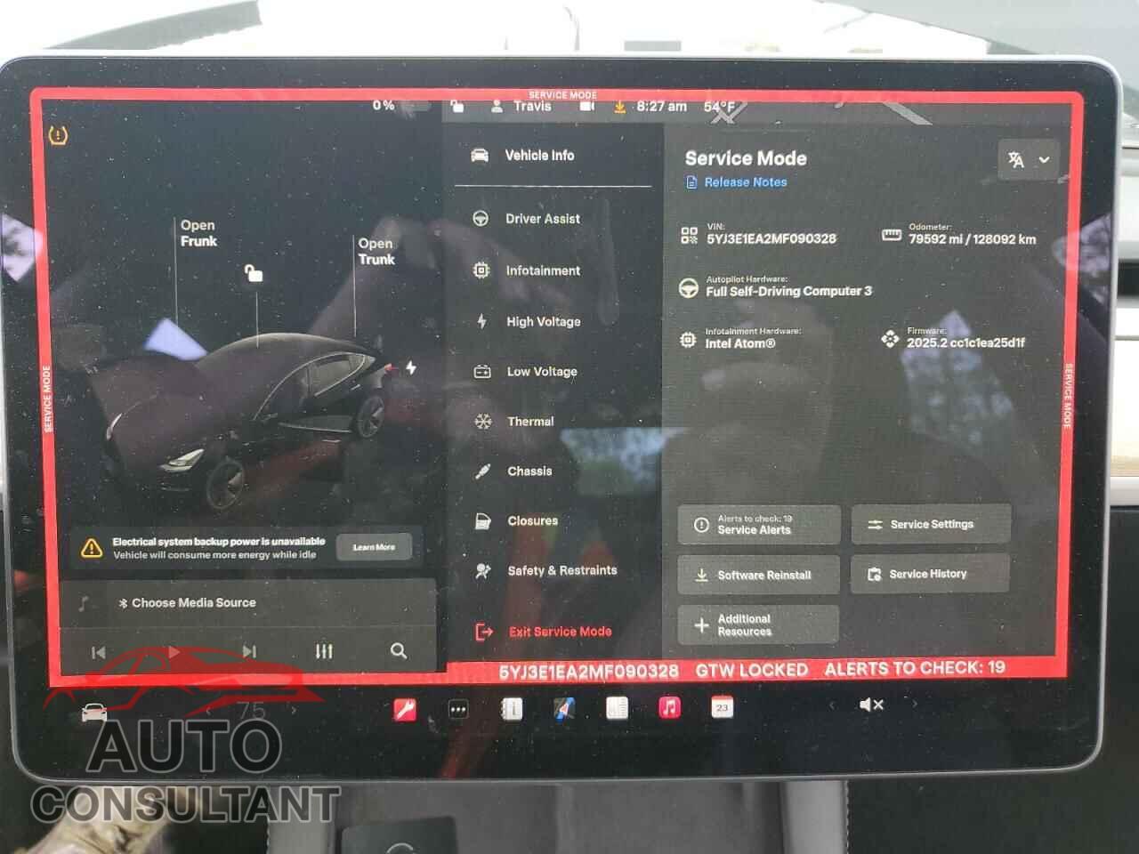 TESLA MODEL 3 2021 - 5YJ3E1EA2MF090328