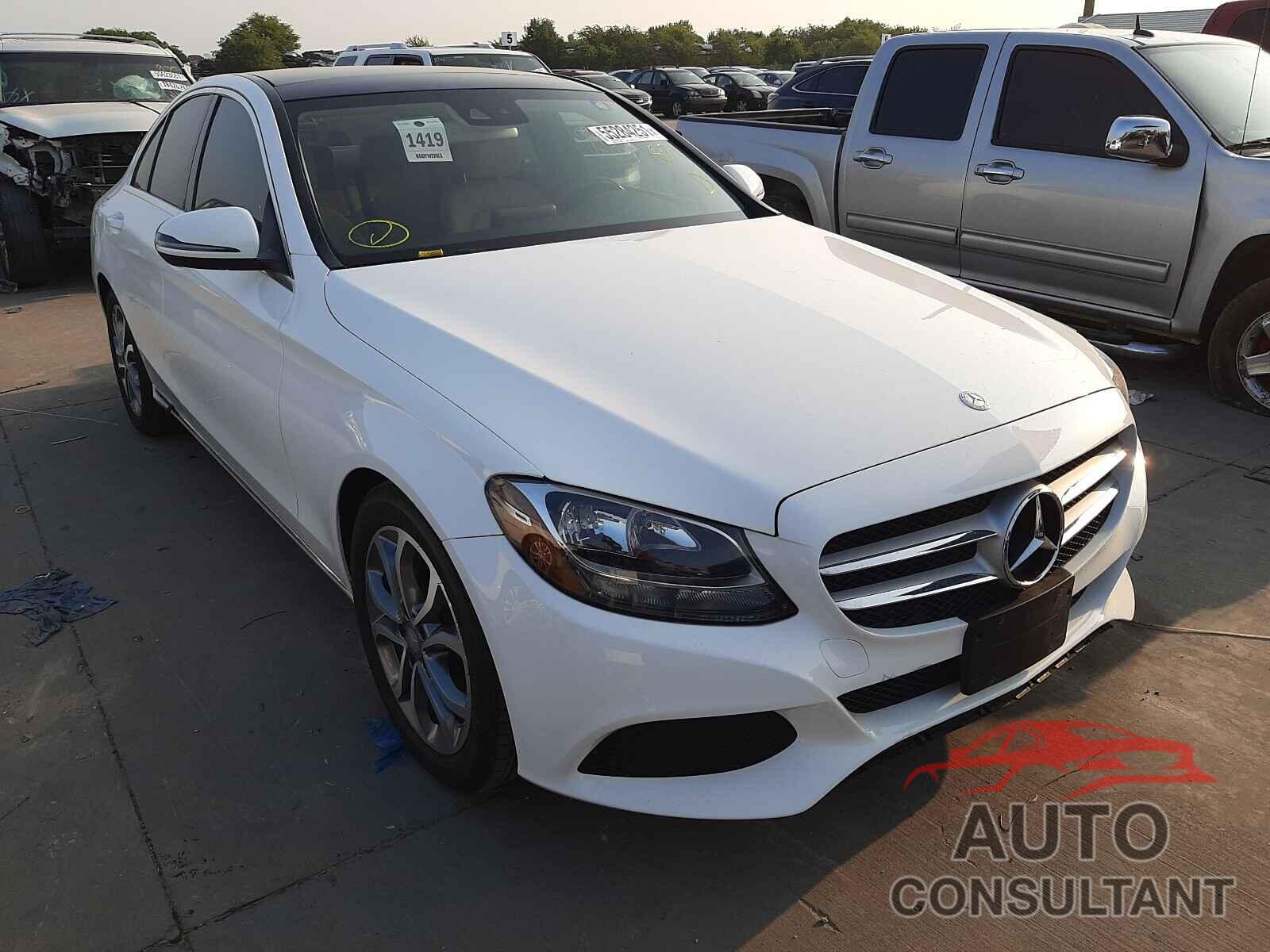 MERCEDES-BENZ C-CLASS 2016 - WDDWF4JB0GR154364