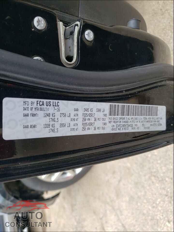 DODGE JOURNEY 2017 - 3C4PDCAB5HT504532