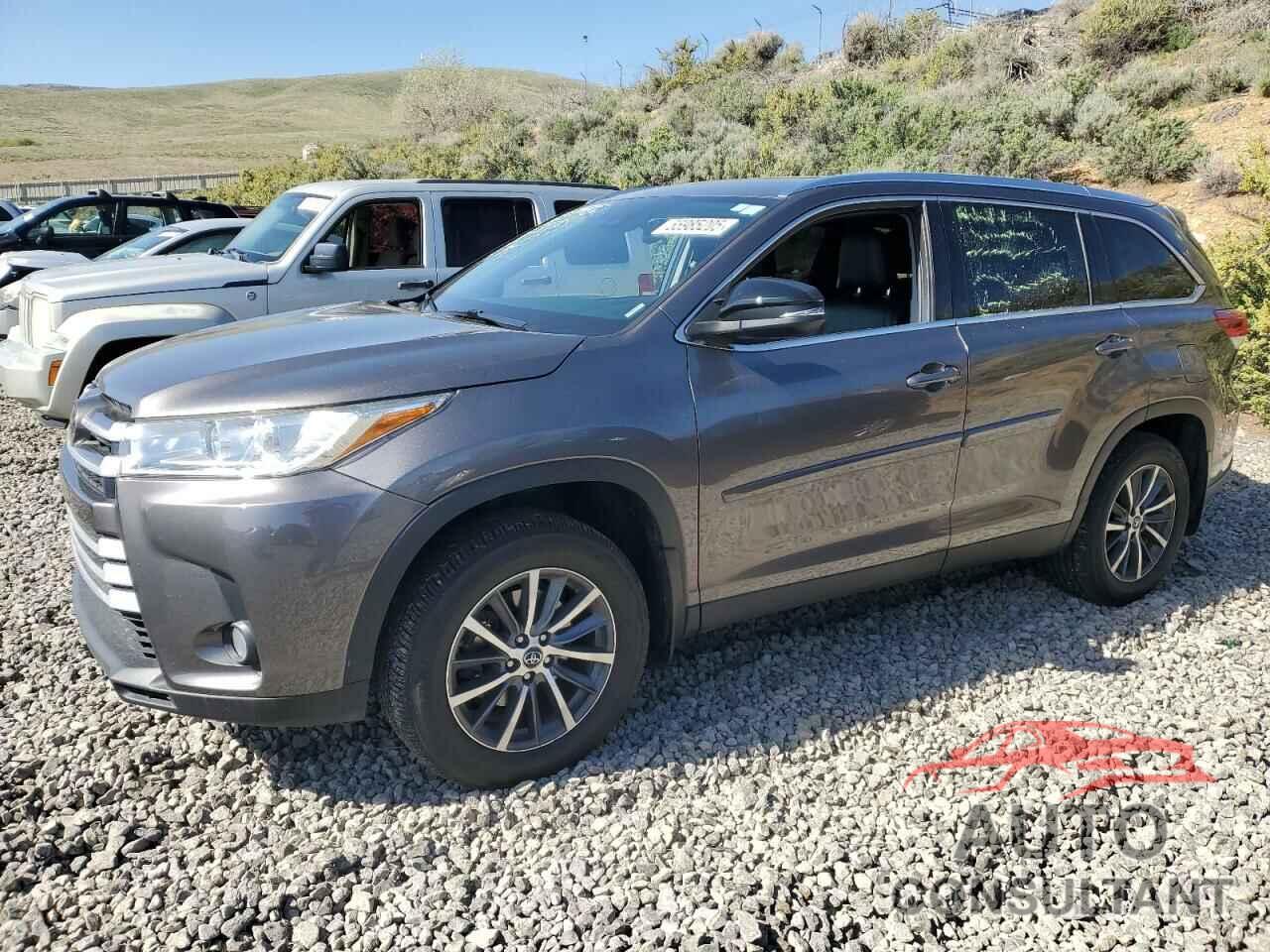 TOYOTA HIGHLANDER 2019 - 5TDJZRFH3KS619932