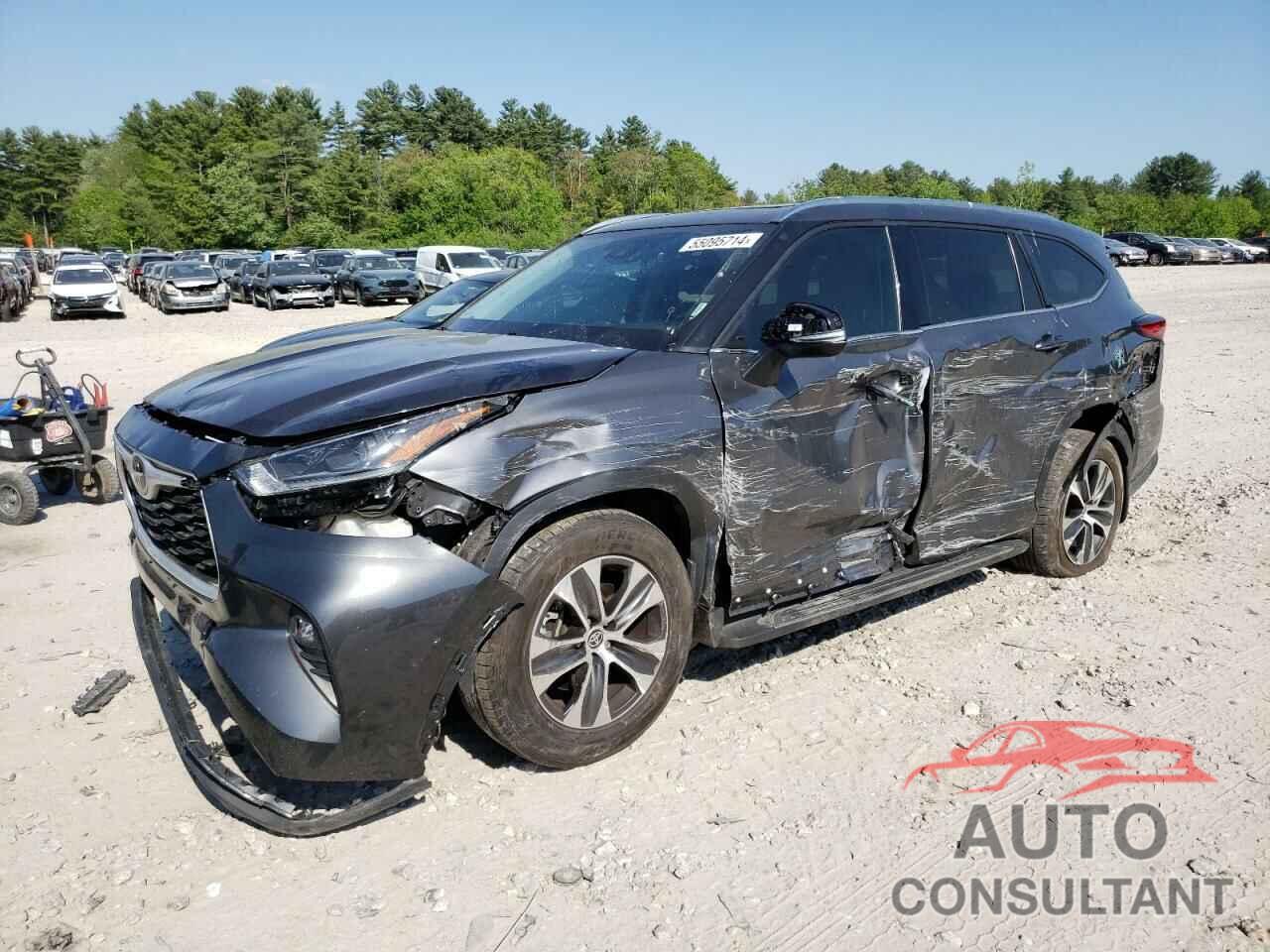 TOYOTA HIGHLANDER 2021 - 5TDGZRBH1MS141187