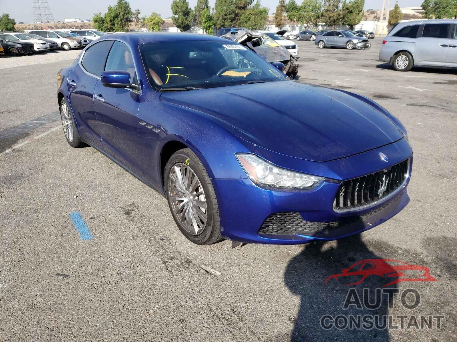 MASERATI ALL MODELS 2016 - ZAM57XSA5G1167096