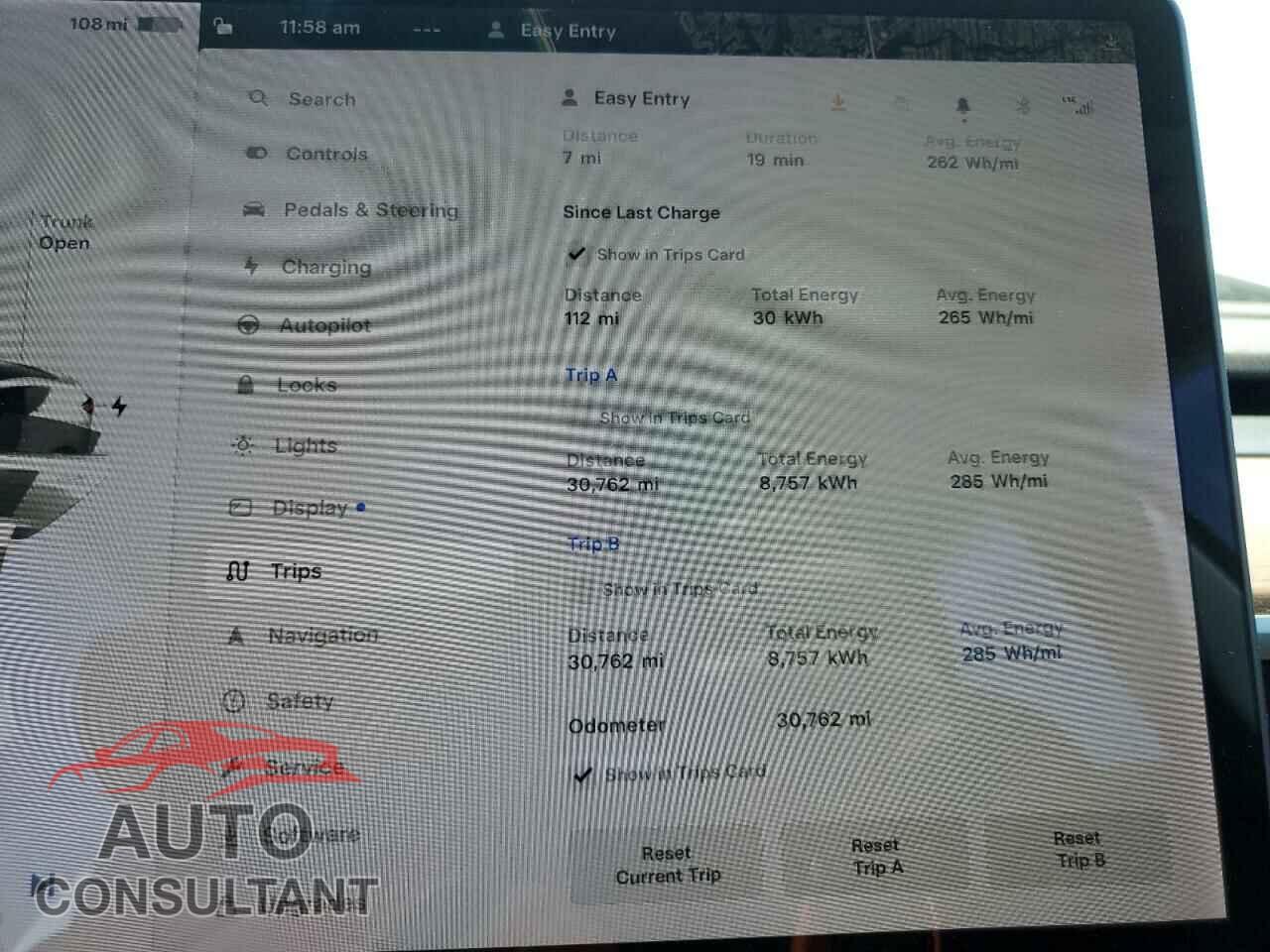 TESLA MODEL 3 2018 - 5YJ3E1EB4JF088844