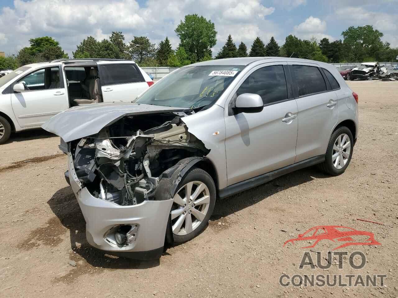 MITSUBISHI OUTLANDER 2014 - 4A4AP3AUXEE025915
