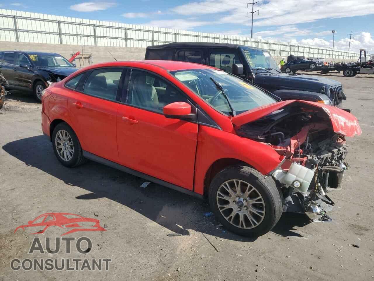 FORD FOCUS 2012 - 1FAHP3F2XCL178242