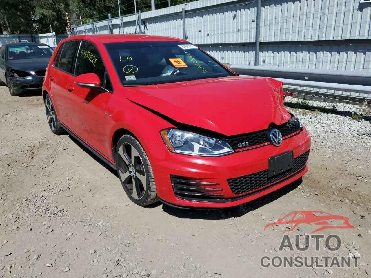VOLKSWAGEN GTI 2016 - 3VW5T7AU1GM052989