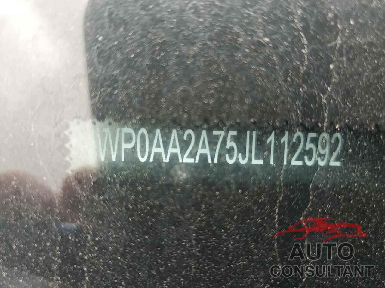 PORSCHE PANAMERA 2018 - WP0AA2A75JL112592