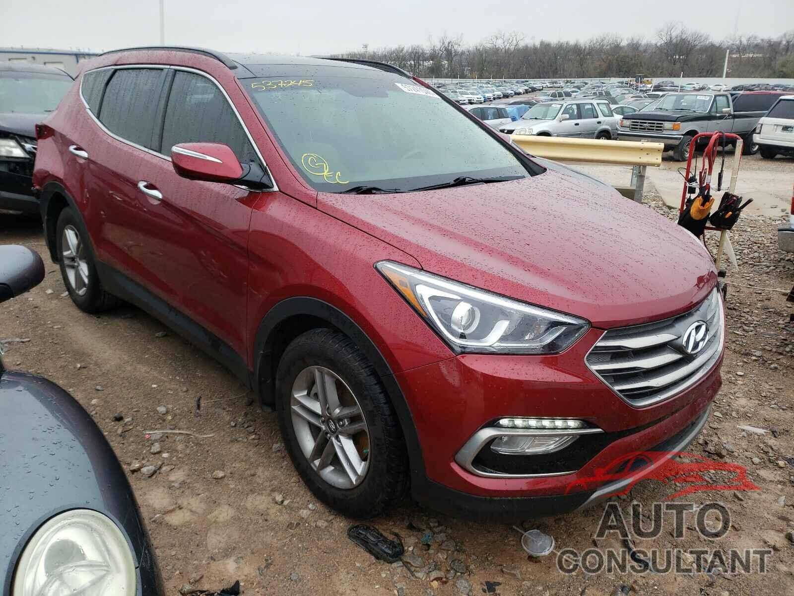 HYUNDAI SANTA FE 2018 - 5XYZUDLB1JG537245