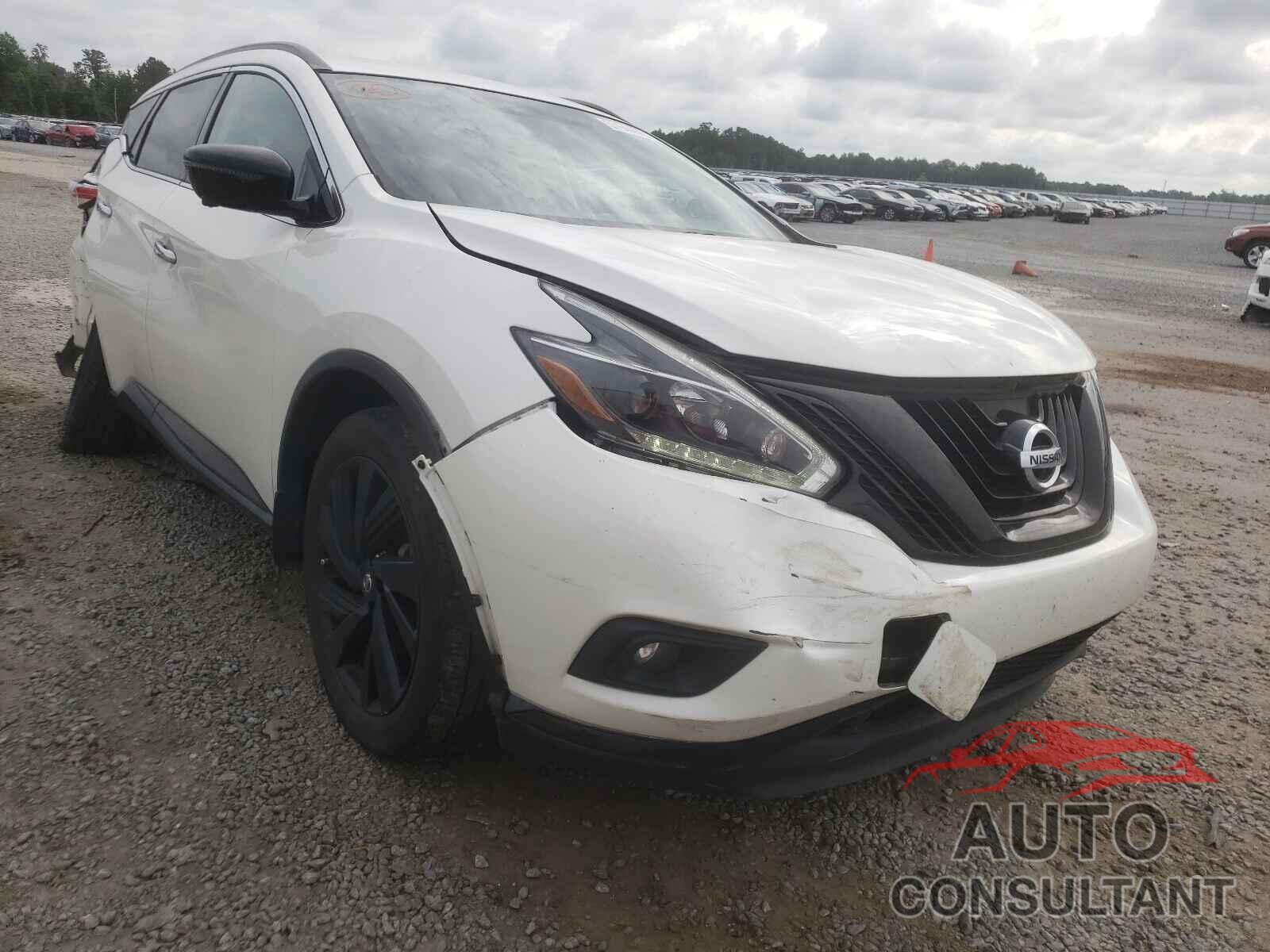 NISSAN MURANO 2018 - 5N1AZ2MG7JN141273