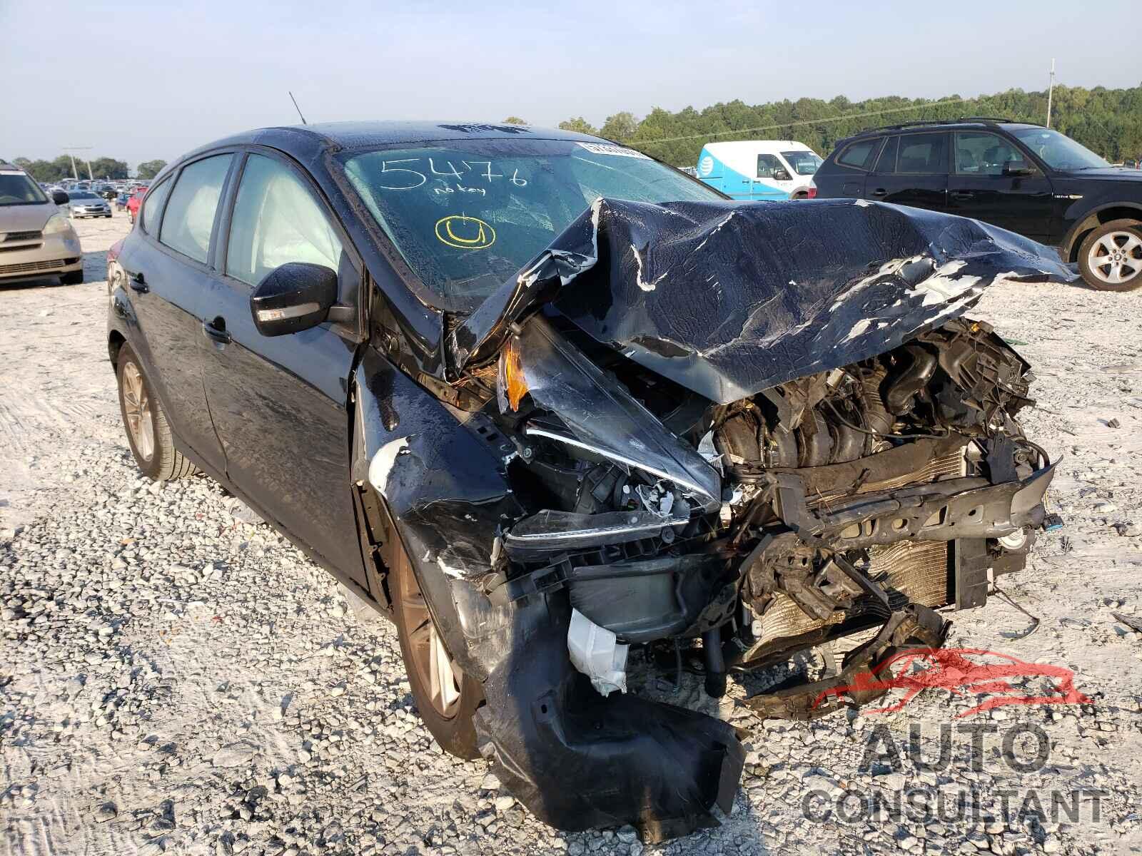 FORD FOCUS 2017 - 1FADP3K20HL345476