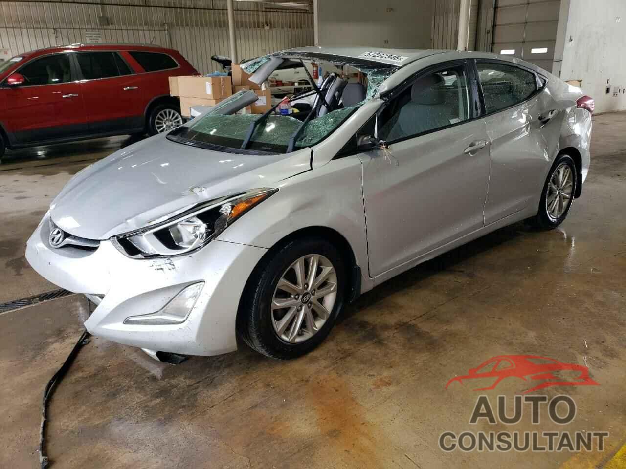 HYUNDAI ELANTRA 2014 - KMHDH4AE5EU164707