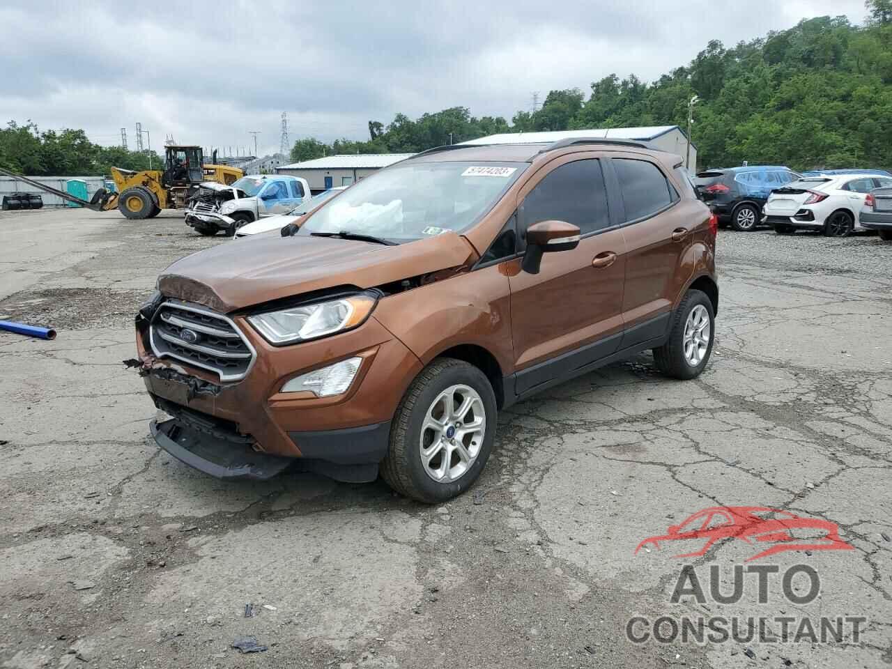 FORD ECOSPORT 2019 - MAJ6S3GL9KC296777