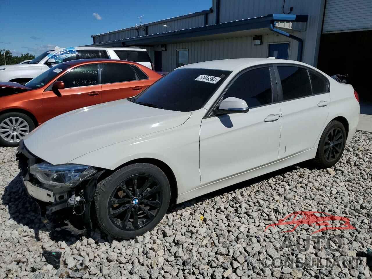 BMW 3 SERIES 2017 - WBA8E5G32HNU45336