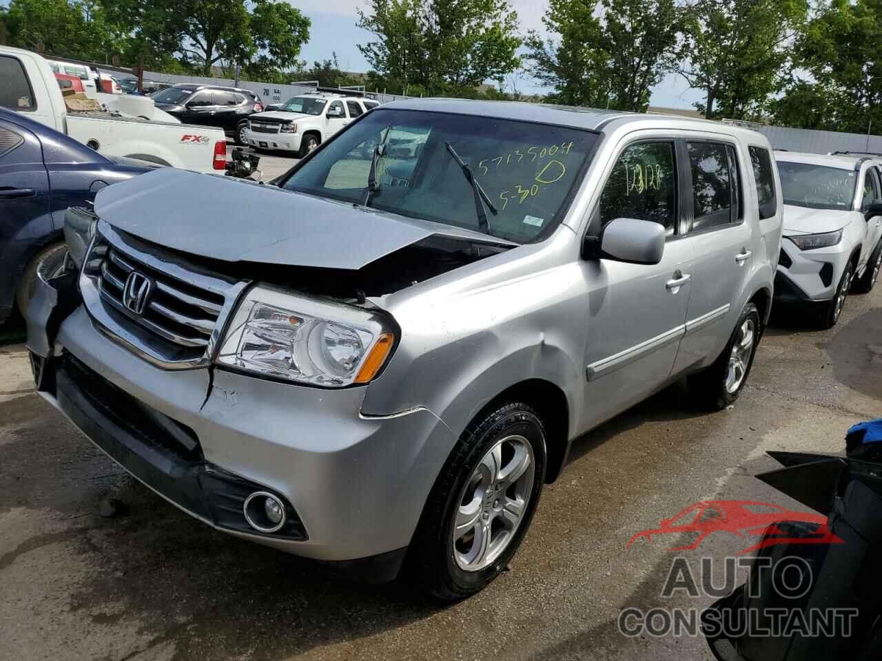 HONDA PILOT 2013 - 5FNYF4H62DB009971