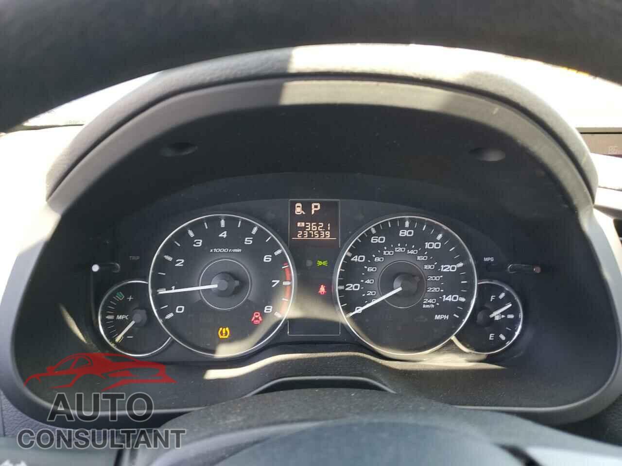 SUBARU OUTBACK 2011 - 4S4BRBAC0B3383745