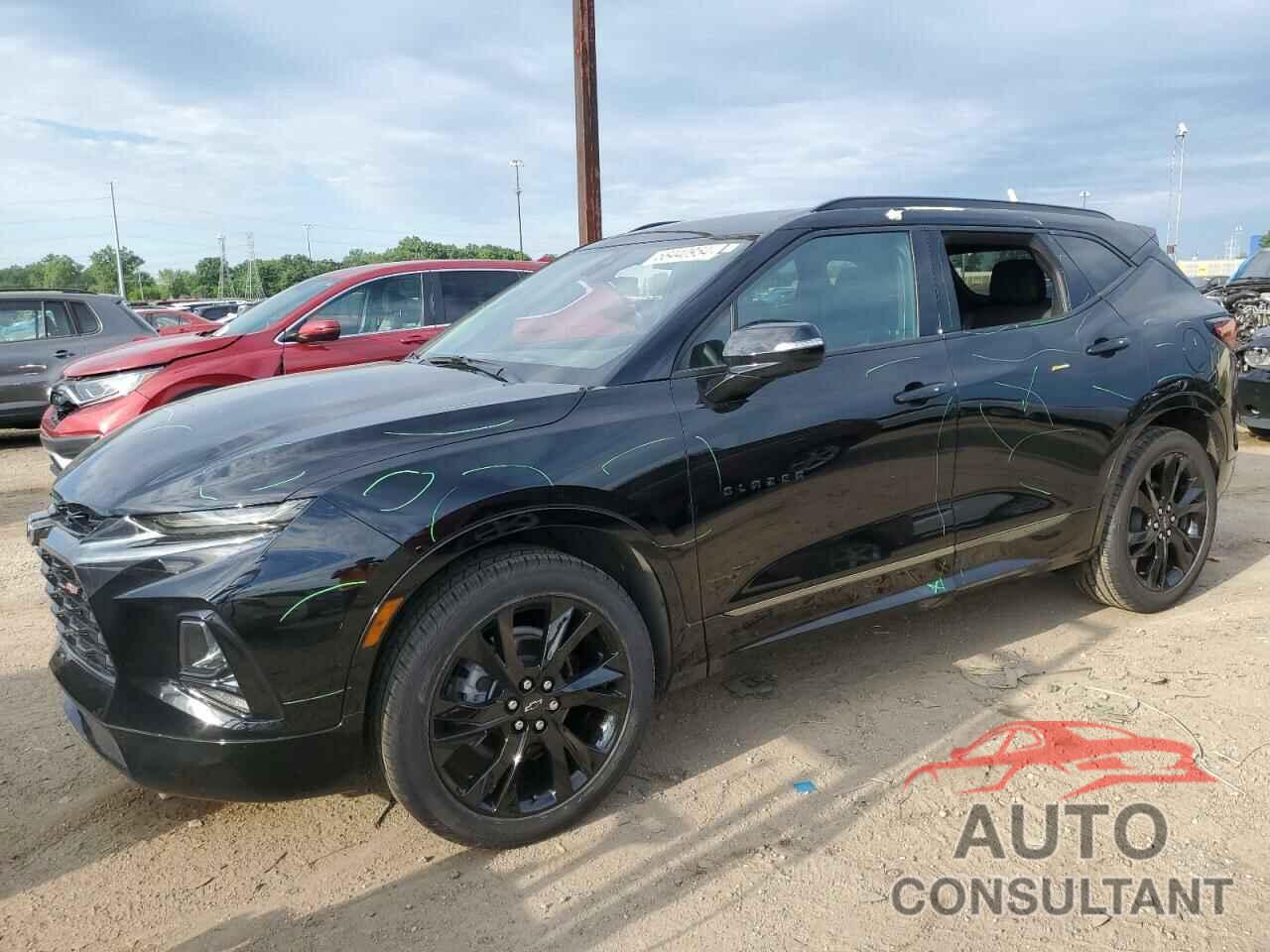 CHEVROLET BLAZER 2022 - 3GNKBERS9NS177058