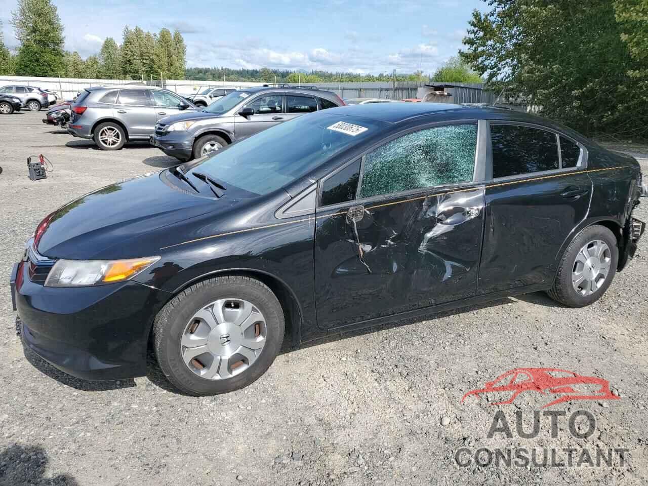 HONDA CIVIC 2012 - JHMFB4F39CS008991