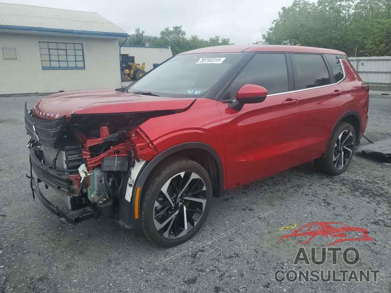 MITSUBISHI OUTLANDER 2022 - JA4J4UA80NZ019648