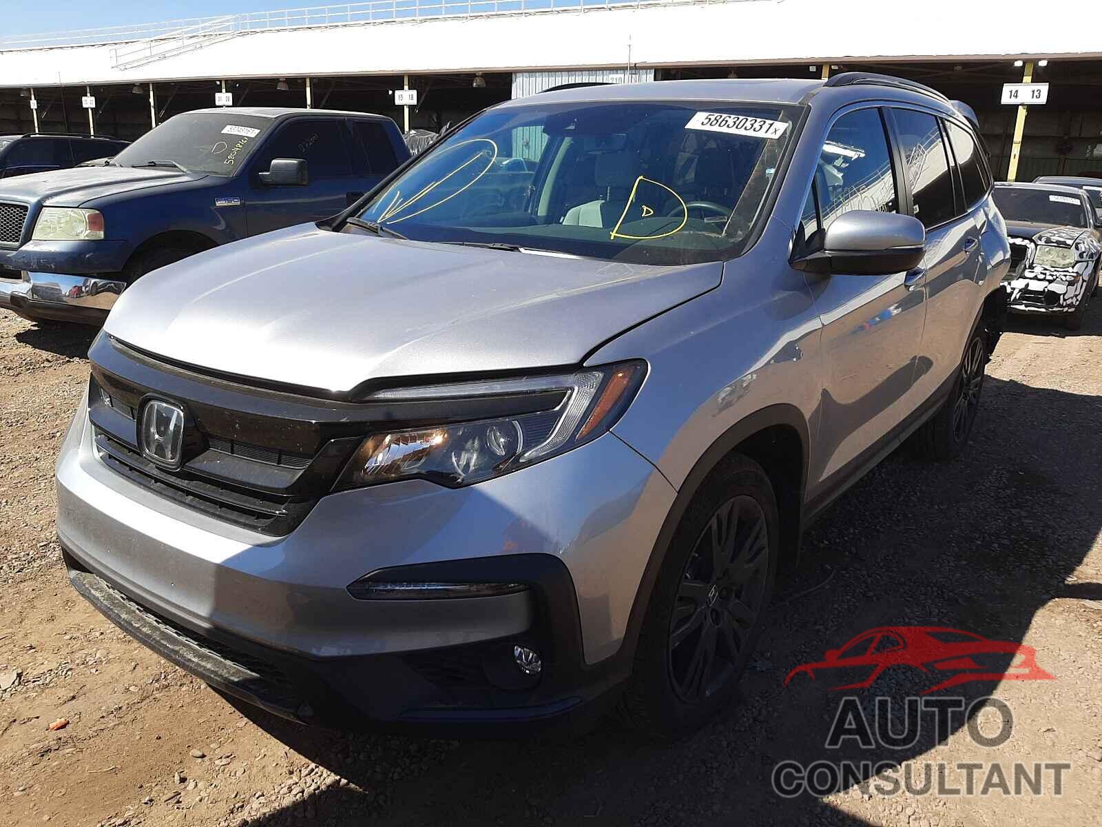 HONDA PILOT 2021 - 5FNYF6H24MB007275