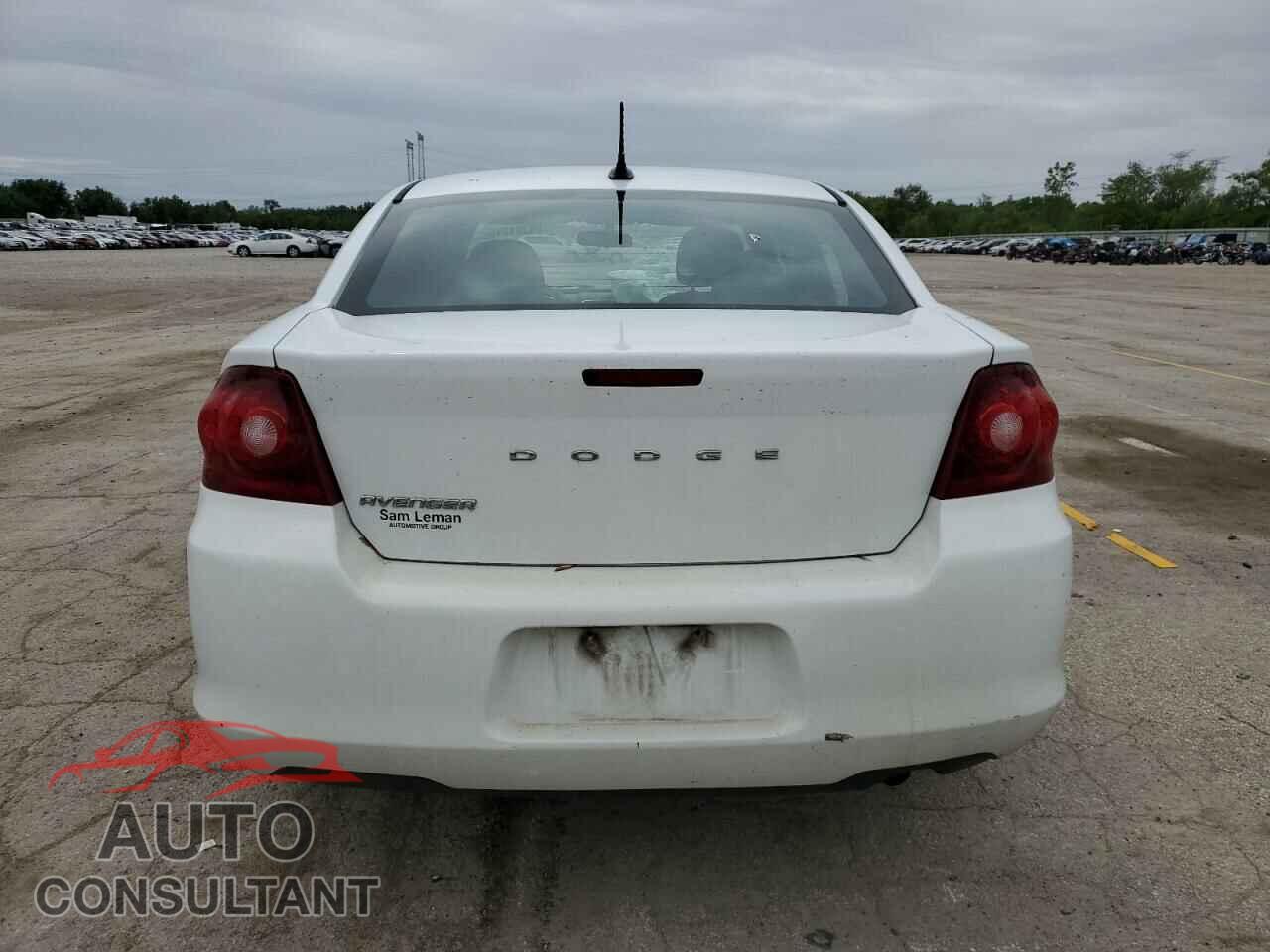 DODGE AVENGER 2013 - 1C3CDZAB6DN725640