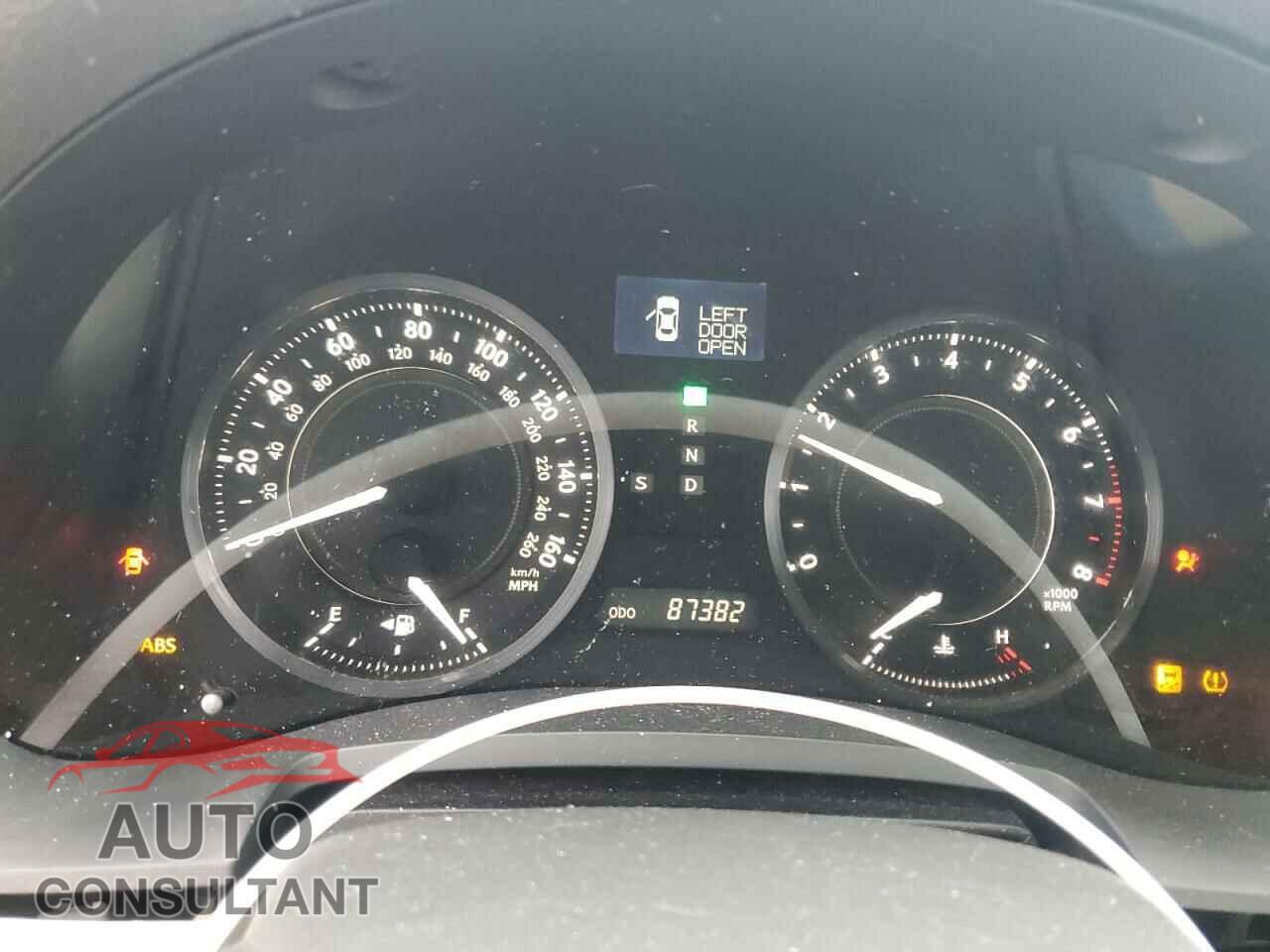LEXUS IS 2010 - JTHFF2C25A2506364