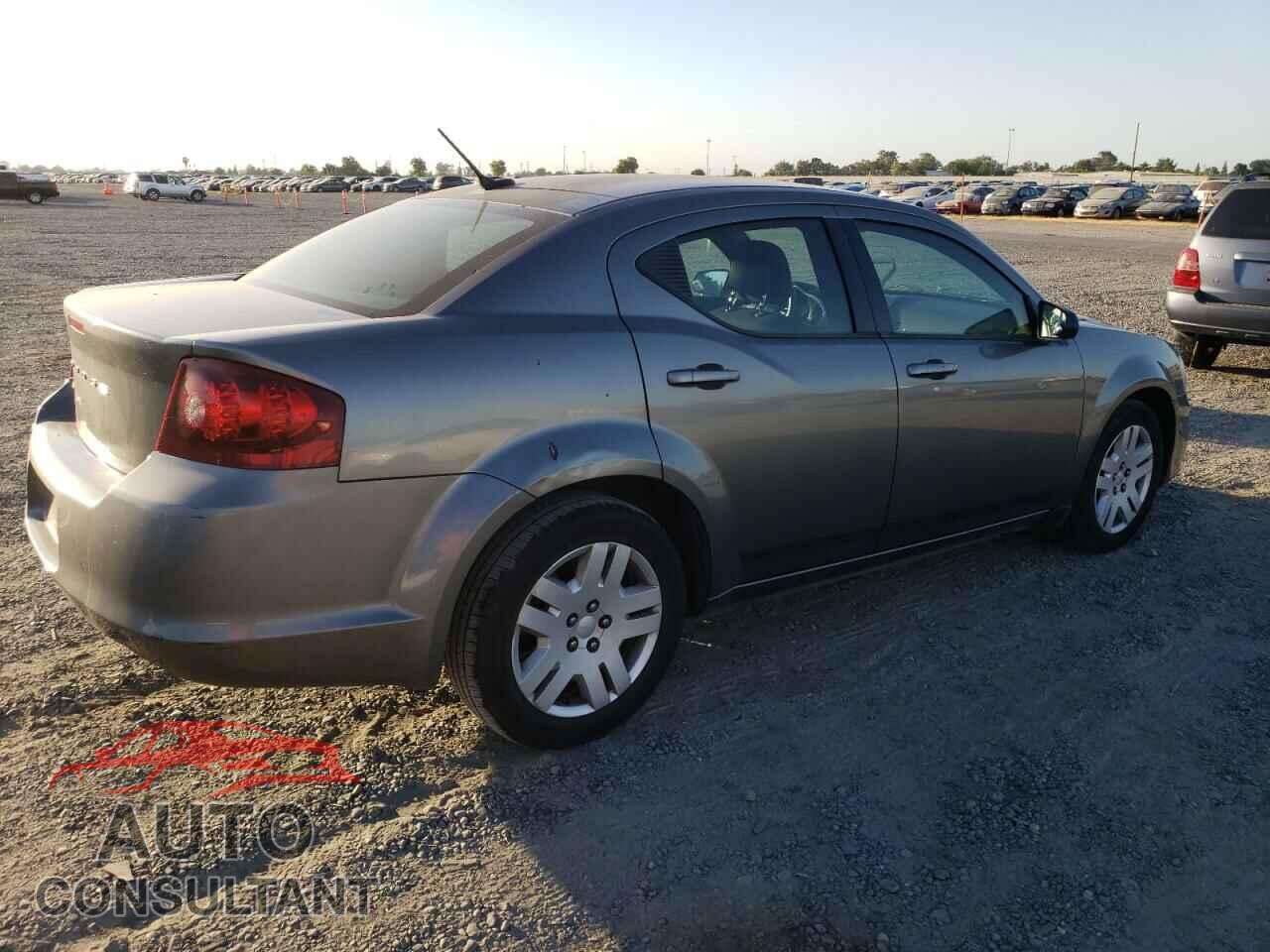 DODGE AVENGER 2012 - 1C3CDZABXCN171484