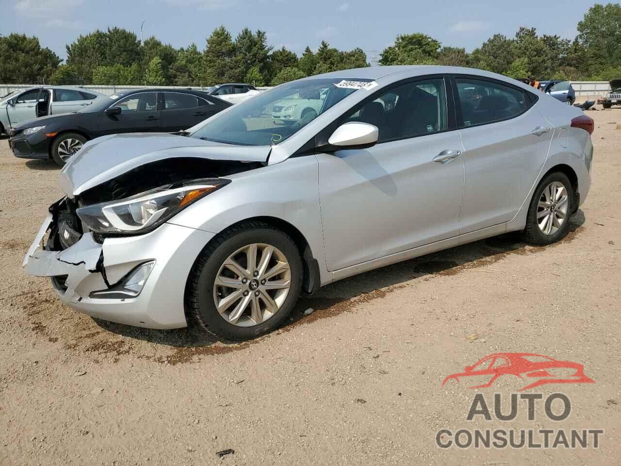HYUNDAI ELANTRA 2014 - KMHDH4AE8EU180948