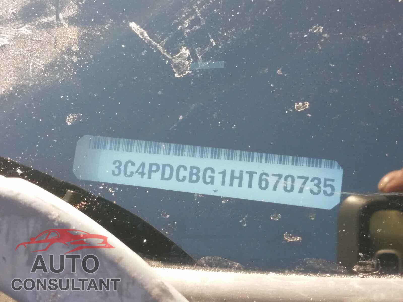 DODGE JOURNEY 2017 - 3C4PDCBG1HT670735