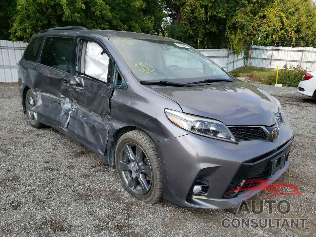 TOYOTA SIENNA 2018 - 5TDXZ3DC1JS965958