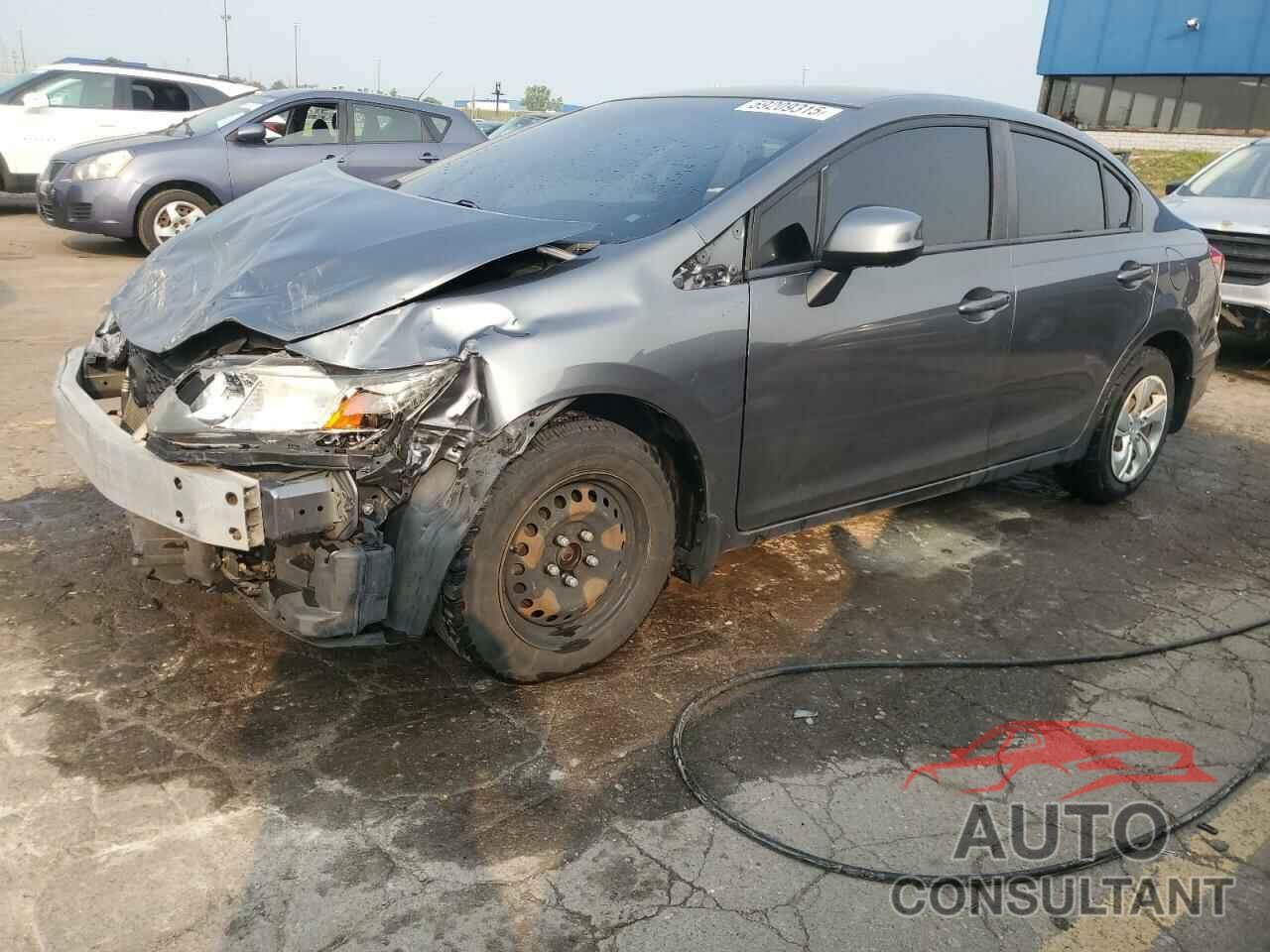 HONDA CIVIC 2013 - 19XFB2F57DE041418