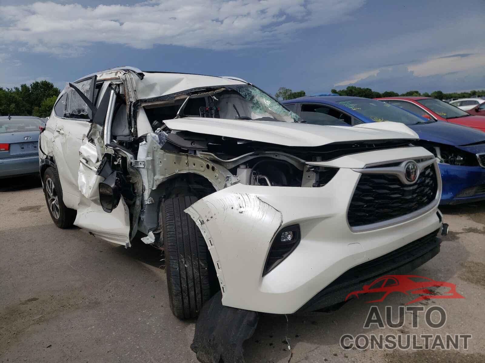 TOYOTA HIGHLANDER 2020 - 5TDHZRAH3LS513049
