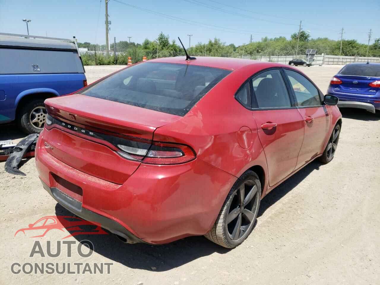 DODGE DART 2016 - 1C3CDFBBXGD539946