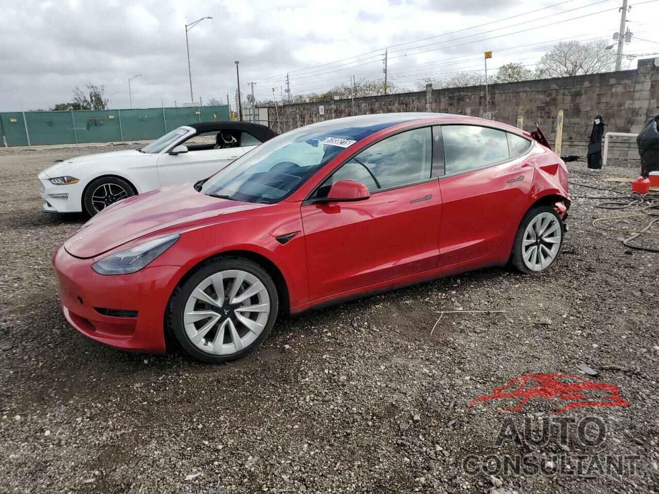 TESLA MODEL 3 2022 - 5YJ3E1EA2NF369814