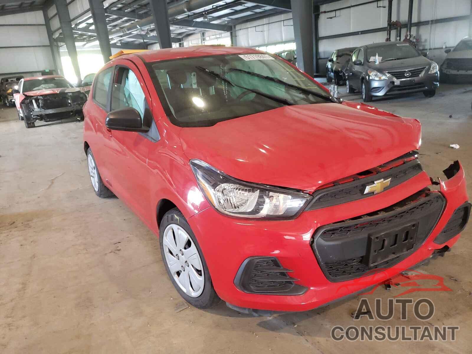 CHEVROLET SPARK 2017 - KL8CB6SA4HC771533