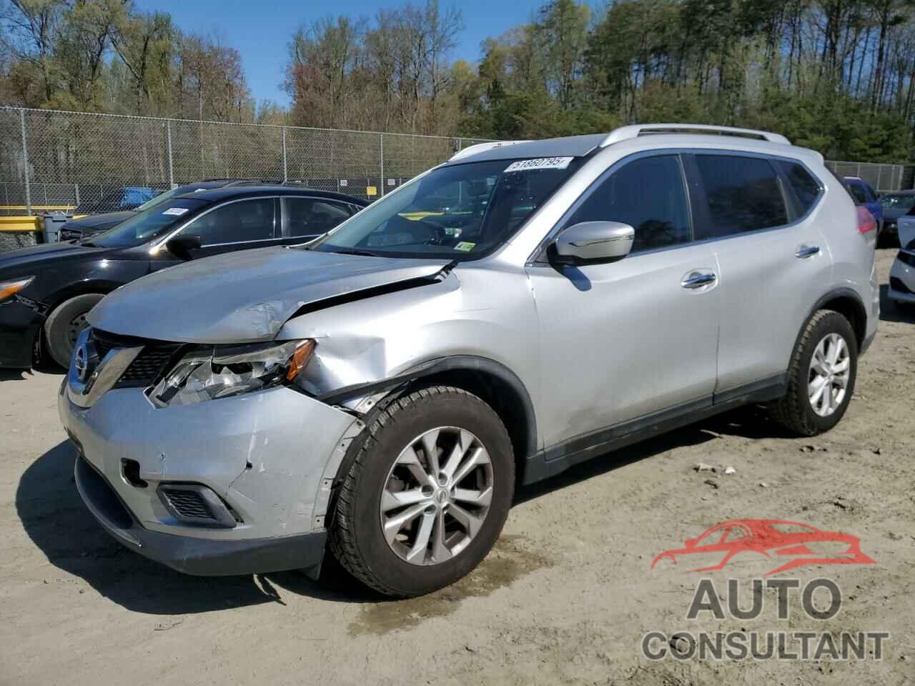 NISSAN ROGUE 2015 - KNMAT2MT7FP510292