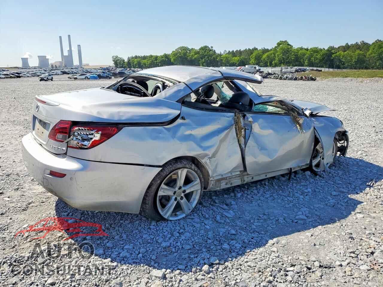 LEXUS IS 2012 - JTHFF2C24C2522400