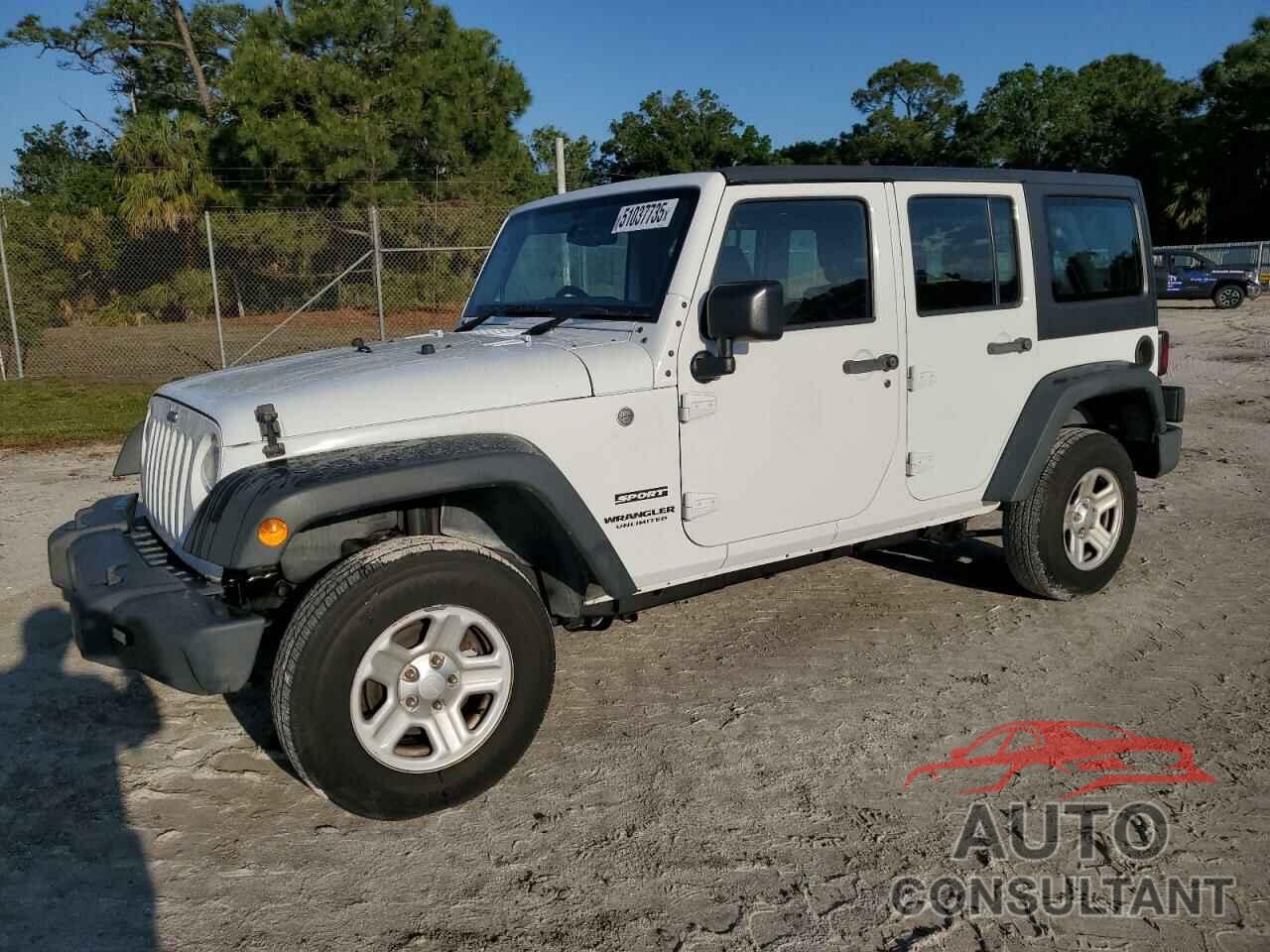 JEEP WRANGLER 2017 - 1C4BJWKG9HL513342