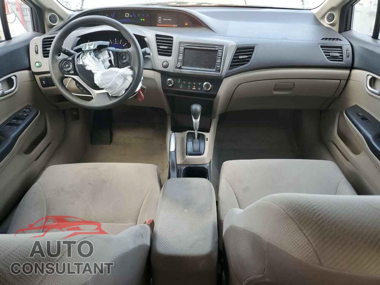 HONDA CIVIC 2012 - 2HGFB2F83CH549979