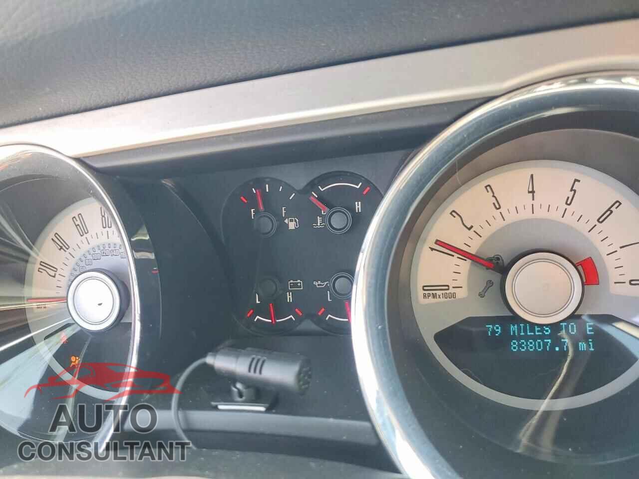 FORD MUSTANG 2012 - 1ZVBP8EM1C5236997